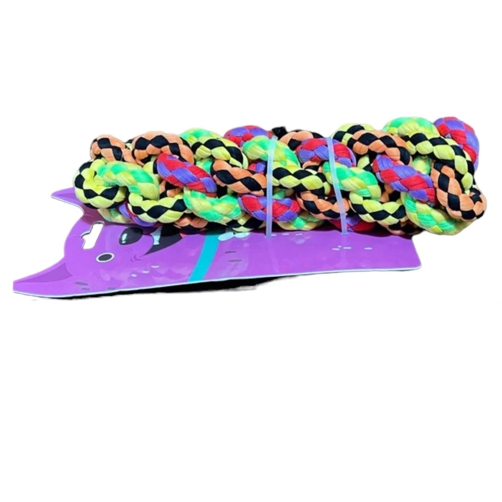 Colorful Rope Tug Dog Toy NEW!